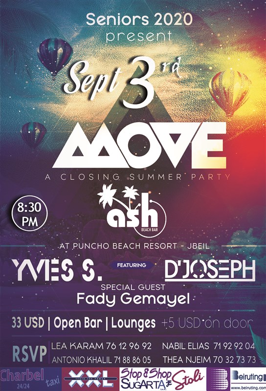 MOVE A closing Summer Party
